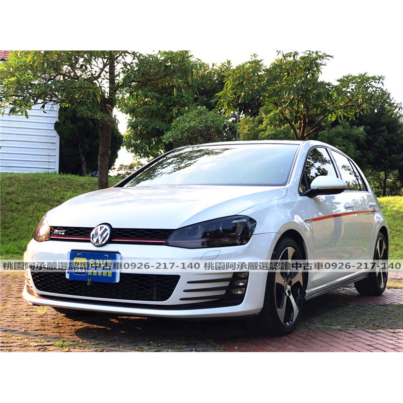 Fb搜尋桃園阿承 福斯超人氣gti 16年2 0cc 白色二手車中古車 蝦皮購物