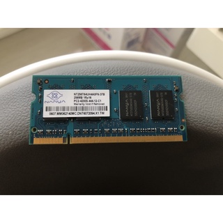 NT256T64UH4A0FN-37B Nanya DDR2 533 256M 筆電記憶體