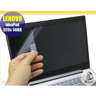【EZstick】Lenovo IdeaPad 520S 14IKB 14靜電式筆電LCD液晶螢幕貼 (可選鏡面或霧面)
