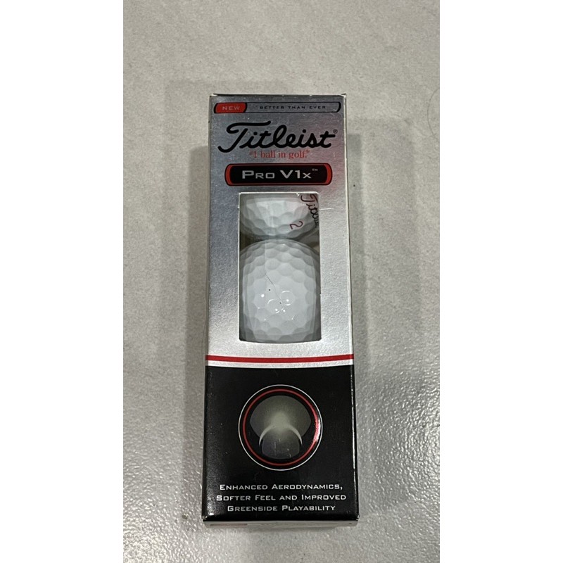 Titleist Pro V1x 高爾夫球 全新 無字