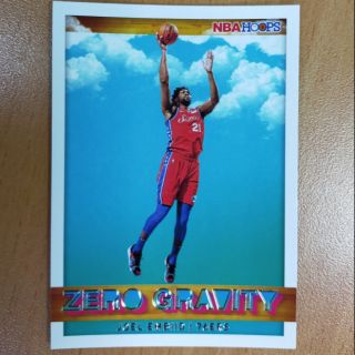 2019-20 Hoops Zero Gravity 費城76人隊 Joel Embiid 特卡
