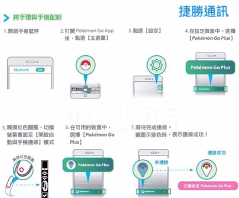 現貨 支援ios12 Brook自動抓寶手環精靈寶可夢自動捕捉補給保固一年年末優惠方案 蝦皮購物