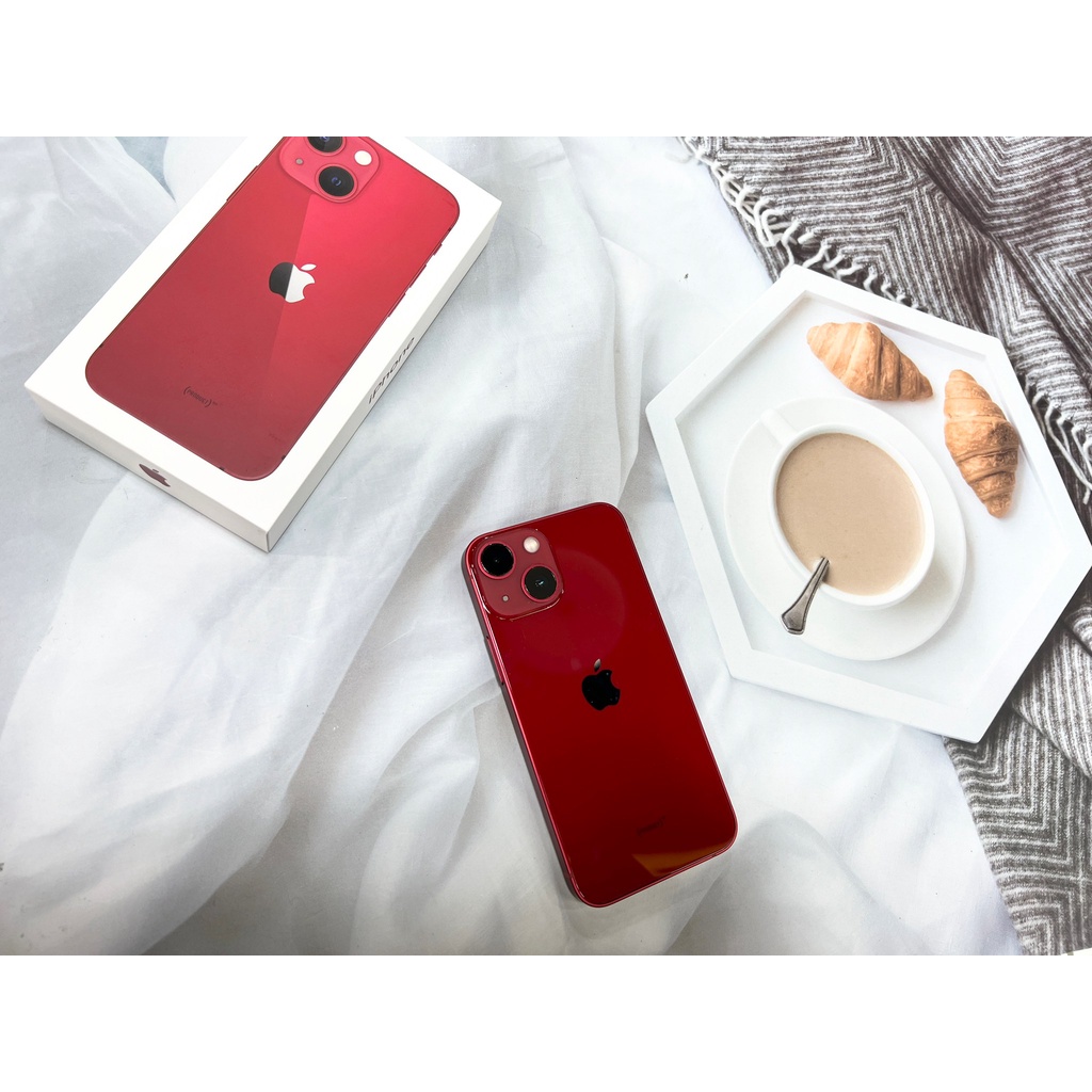 💜台北iPhone優質手機專賣店💜🍎IPhone  13 Mini 512G紅色 客人續約用不習慣 原廠保固長🍎