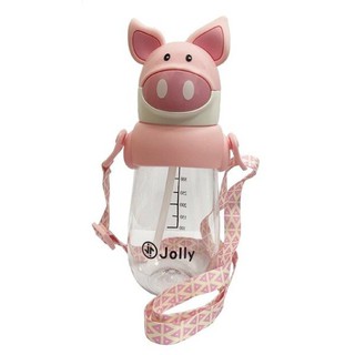 【英國 JOLLY】 可愛動物造型水杯490ml｜亮童寶貝