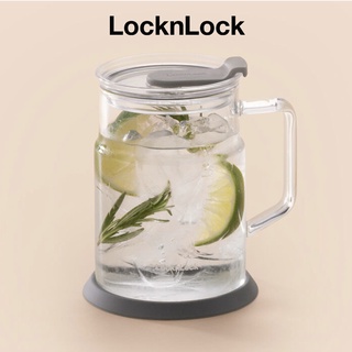 LocknLock Metro 耐熱玻璃杯 560ml 冷熱咖啡茶水桌杯 / 來自韓國首爾