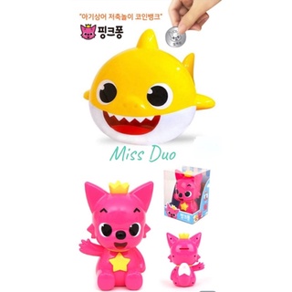 MissDuo現貨 附發票 韓國代購Pinkfong 碰碰狐 鯊魚寶寶 存錢筒
