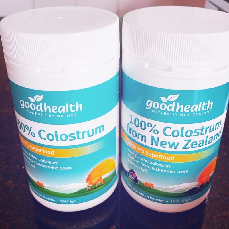 Good health 牛初乳 純粉 colostrum from New Zealand