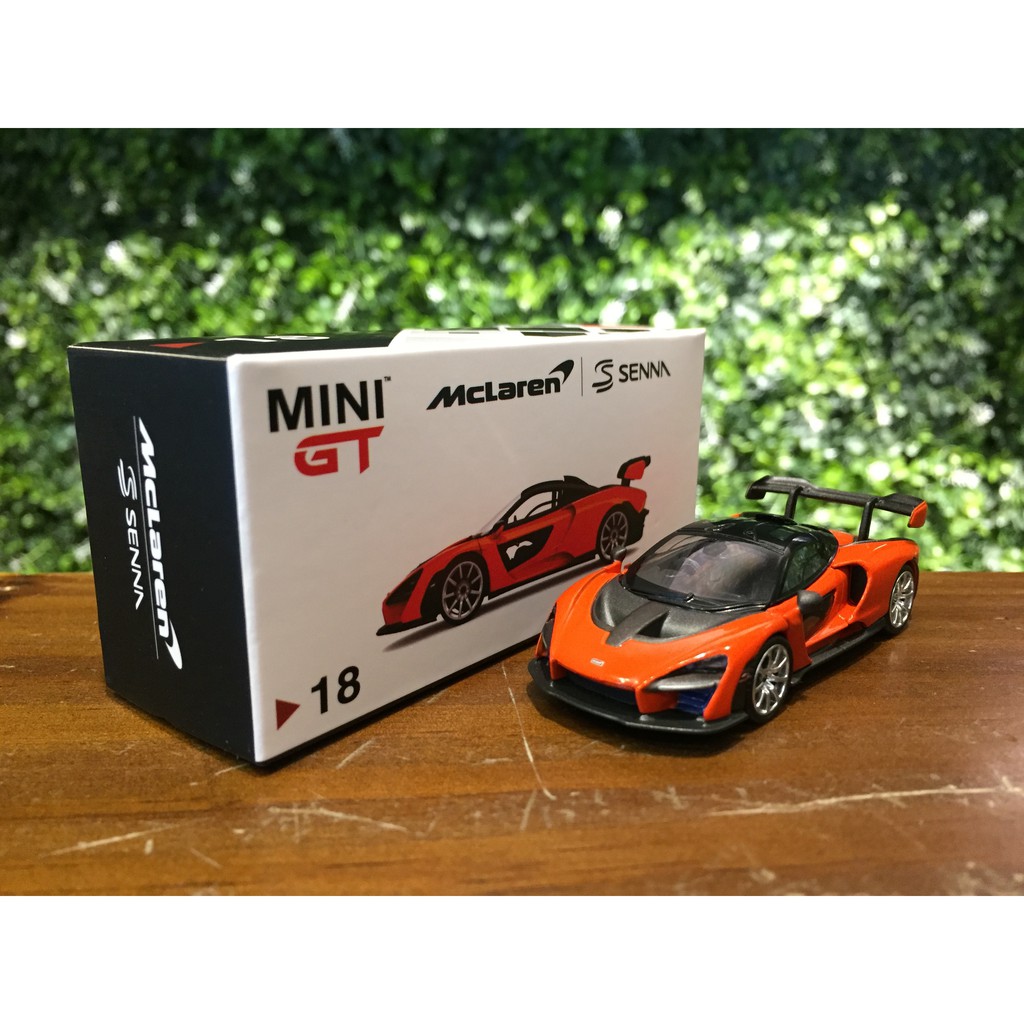1/64 Mini GT McLaren Senna Mira Orange MGT00018【MGM】
