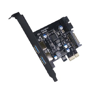 DigiFusion PCI-E USB3.0 4埠 擴充卡 (前2-19in+後2）(PEN219)-CARD276