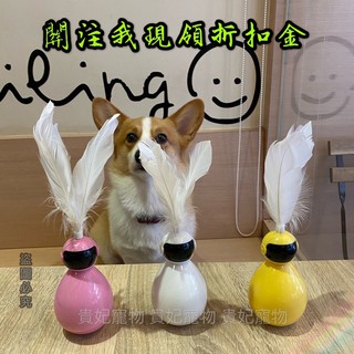 ❤️臺北現貨💝貓咪不倒翁貓玩具 貓太后逗貓玩具 不倒翁機器人 逗貓棒神器 貓咪解悶益智物玩具 寵物用品