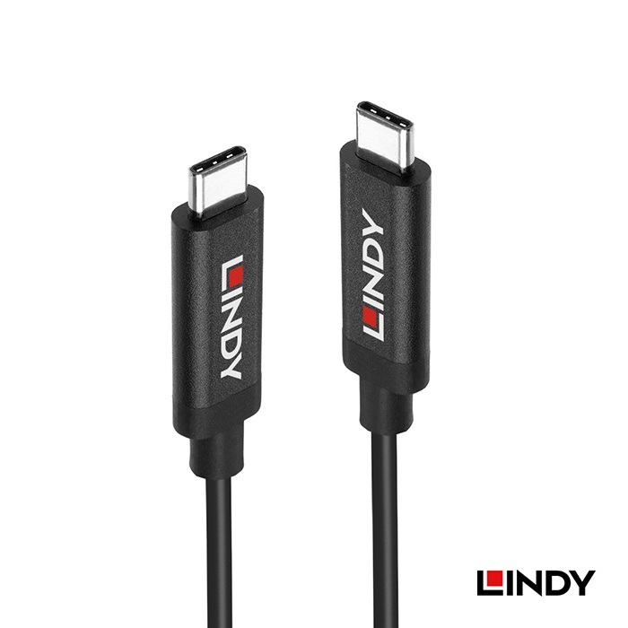 LINDY 林帝 主動式USB3.2 GEN2 TYPE-C 公 TO 公傳輸線, 3M (43348)