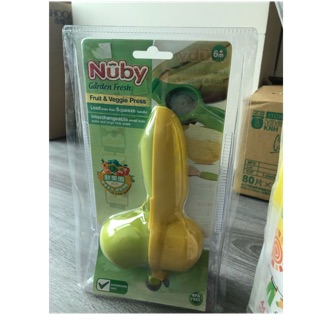 Nuby鮮果園 蔬果泥擠壓器 副食品工具