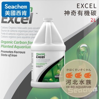 [ 河北水族 ] 美國 SEACHEM 西肯 【EXCEL神奇有機碳 2L】N-2458