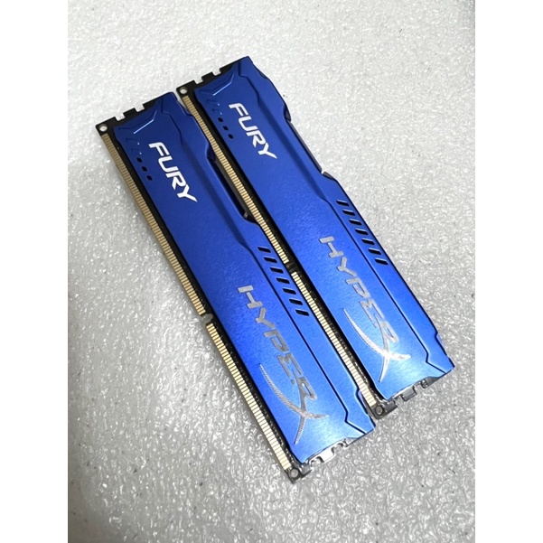 蝦皮最低 金士頓 DDR3 1866 HyperX 4G*2 雙通道 (HX318C10FK2/8)記憶體