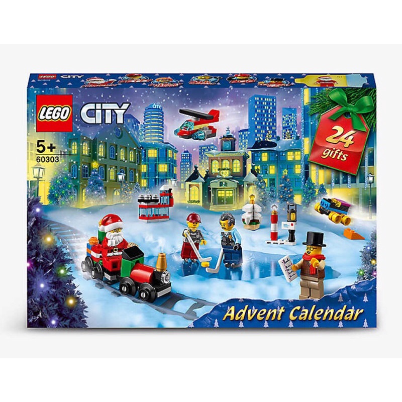 樂高LEGO #60303 City advent calendar⭐️2021年新款聖誕倒數月曆降臨曆聖誕禮物城市系列