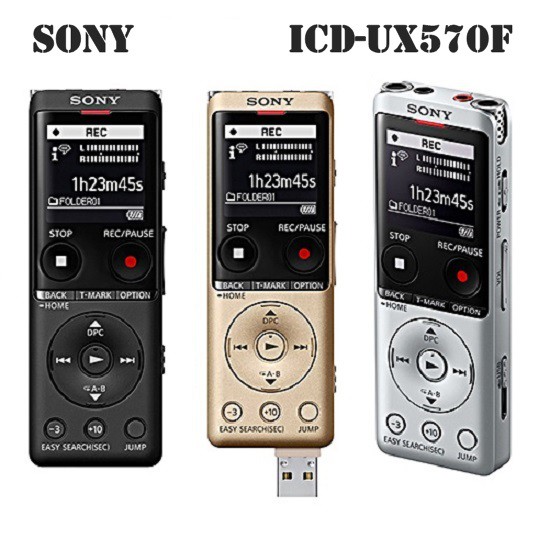SONY ICD-UX570F  數位錄音筆 內建4GB 台灣索尼公司貨