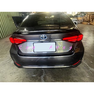 涔峰ＣＦ☆(燻黑單尾燈) TOYOTA ALTIS 12代專用 LED 尾燈 跑馬 呼吸燈功能 流水方向燈