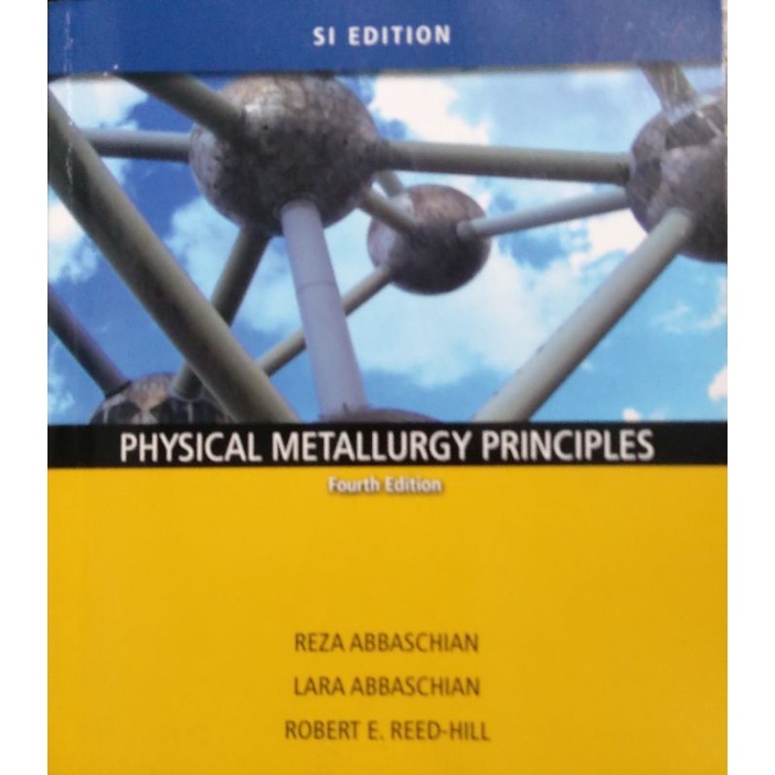 #材料系 #教科書 #物理冶金  Physical Metallurgy Principles SI Edition