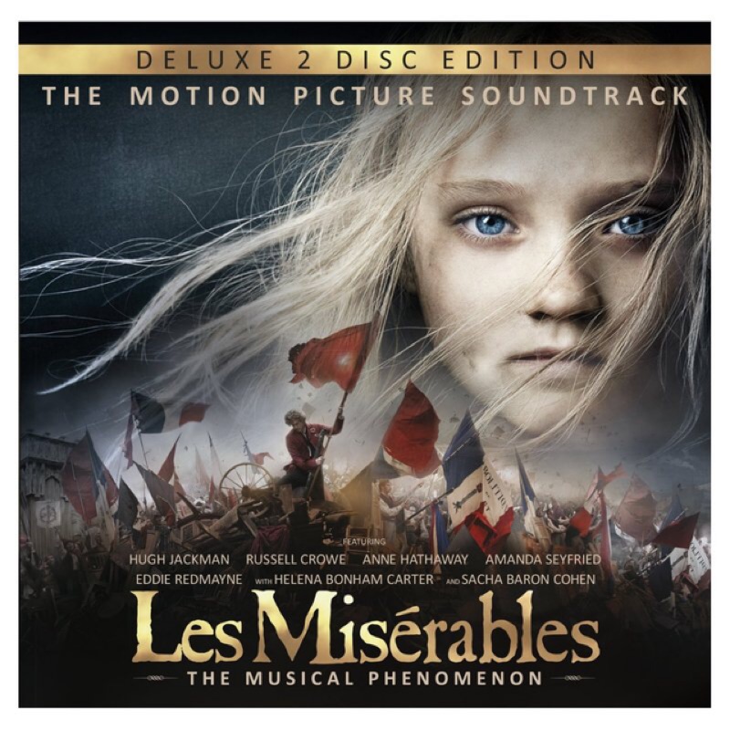悲慘世界 Les Miserables 電影原聲帶 [雙CD典藏版] [二手/七成新] 附中英文對照歌詞本