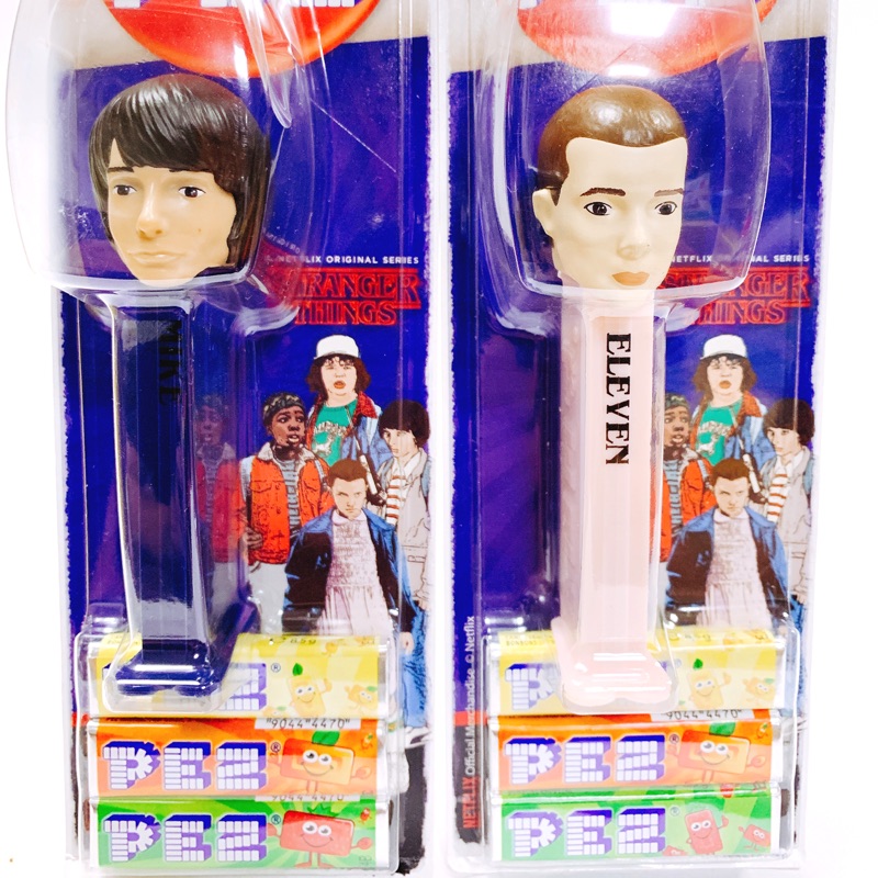 現貨一套 Stranger things pez Netflix 美國影集 怪奇物語 皮禮士貝思糖 | 蝦皮購物