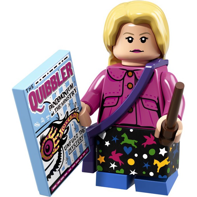 LEGO 樂高 71022 #5 05 5號 哈利波特&amp;怪獸與牠們的產地 露娜羅古德 Luna Lovegood 人偶包