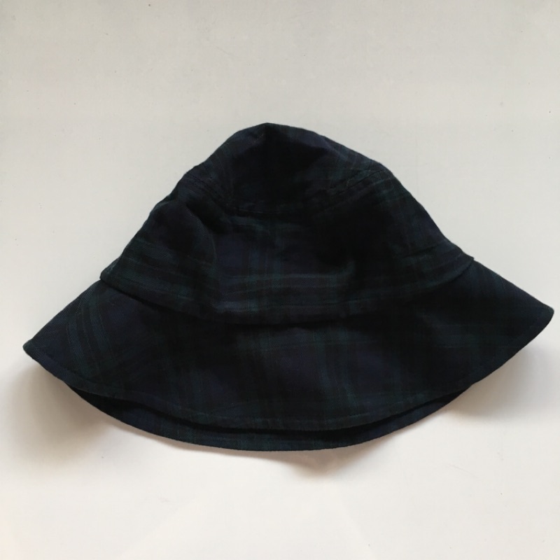 全新日本帶回 muji 無印良品 蘇格蘭紋漁夫帽