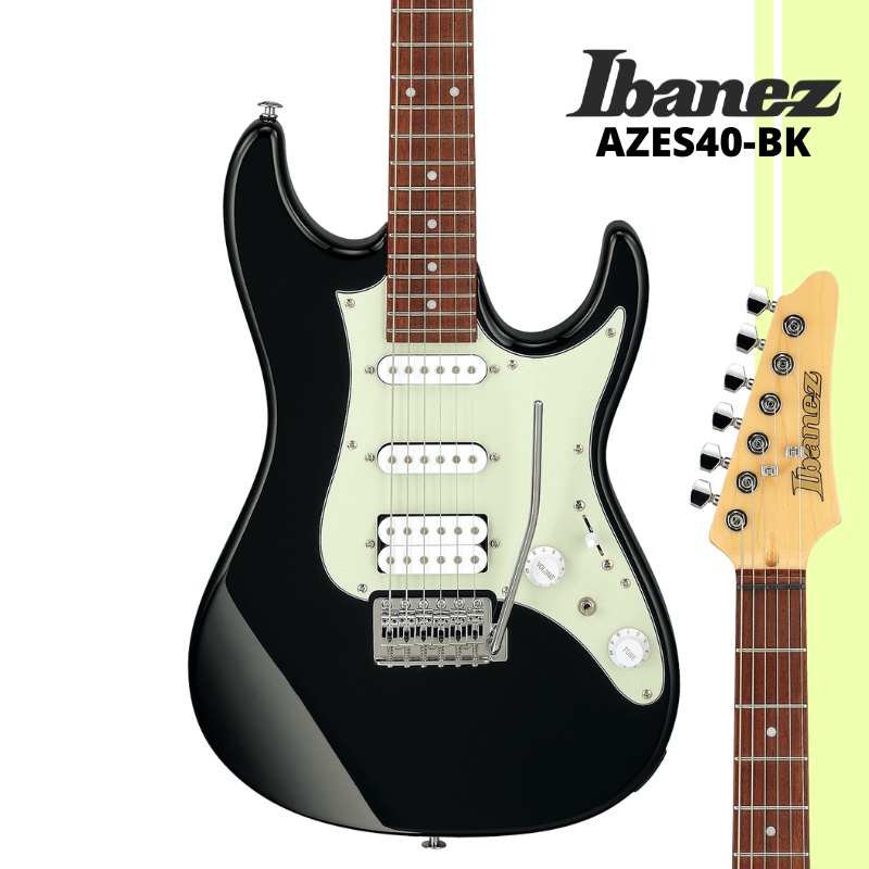 Ibanez AZES40-BK 電吉他 免運 全新公司貨【LIKE MUSIC】AZES 單單雙拾音器