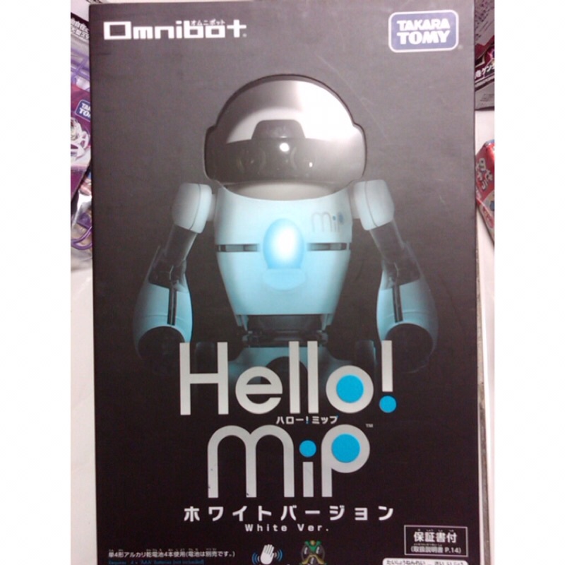 5/18 TAKARA TOMY Omnibot 系列 HELLO MIP 遙控機器人白