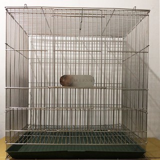 MIT 304不鏽鋼鳥籠-1尺4/1尺半/二尺/折疊白鐵籠/鳥籠/尺四/尺半/兩尺/2尺/鸚鵡籠/台灣製造/不鏽鋼