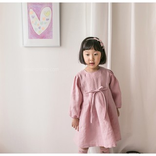 韓國版型 [ K434.優雅綁帶洋裝 -兒童版型] 洋裝版型 衣服版型 紙型 洋裁 手作服【The Cozy樂可】