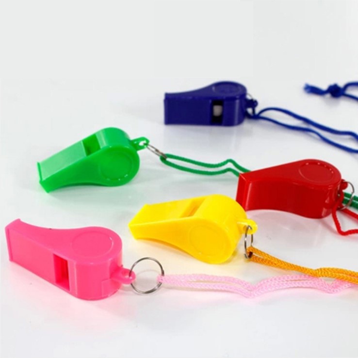 口哨 哨子 塑膠口哨 塑膠彩色口哨 防身 加油 外出活動專用