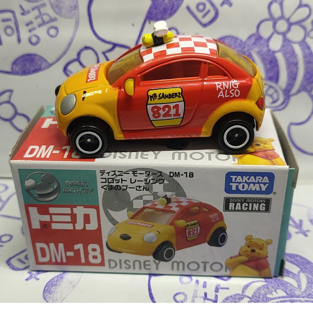 (現貨)Tomica 多美 Disney  DM-18 小熊維尼蜜蜂車