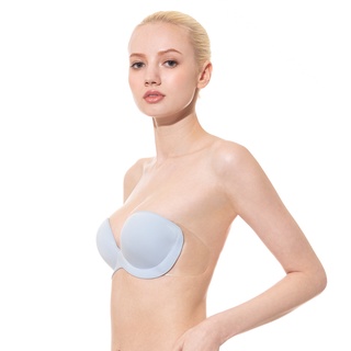 LeRêve Paris－AirBra 基本版 優雅藍 無痕內衣 無鋼圈內衣 無鋼圈 無痕 nubra 無肩帶