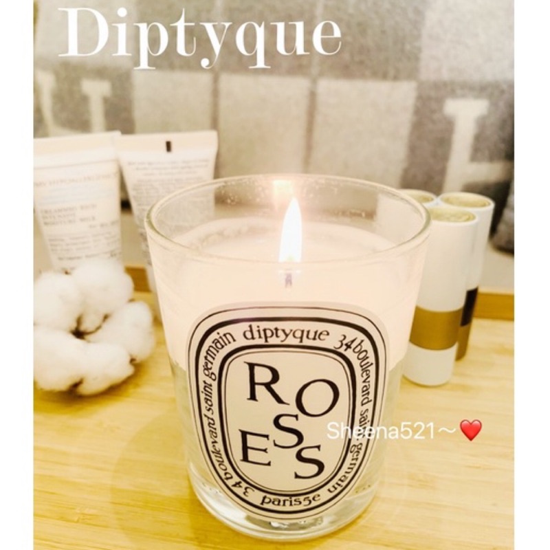 【🈶現貨情人節禮物】Diptyque 190g 香氛蠟燭 送禮物袋❤️漿果香 晚香玉 玫瑰 含羞草