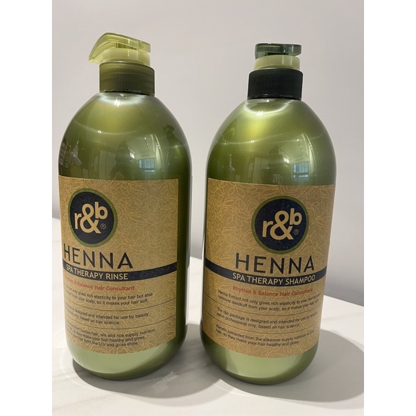 現貨‼️韓國 HENNA SPA 沙龍級 R&B 蠶絲蛋白 蜂蜜 洗髮精 潤絲精 1000ml