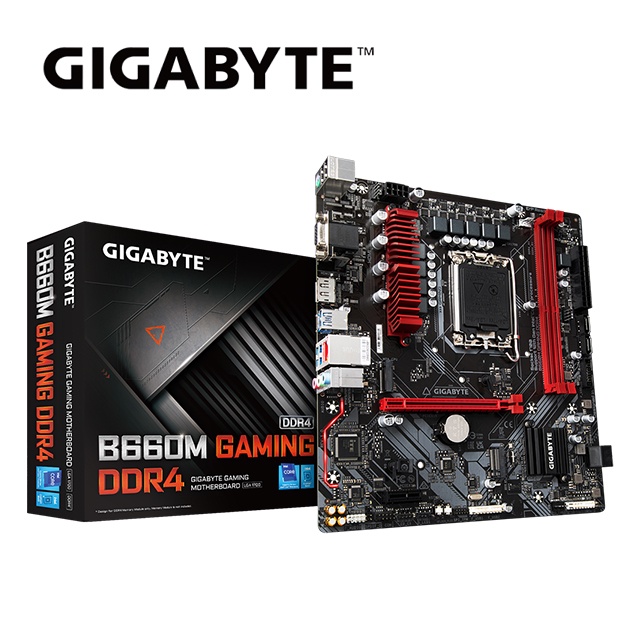 【大台南電腦量販】Gigabyte技嘉 B660M GAMING DDR4 主機板 M-ATX 1700腳位 註冊五年保