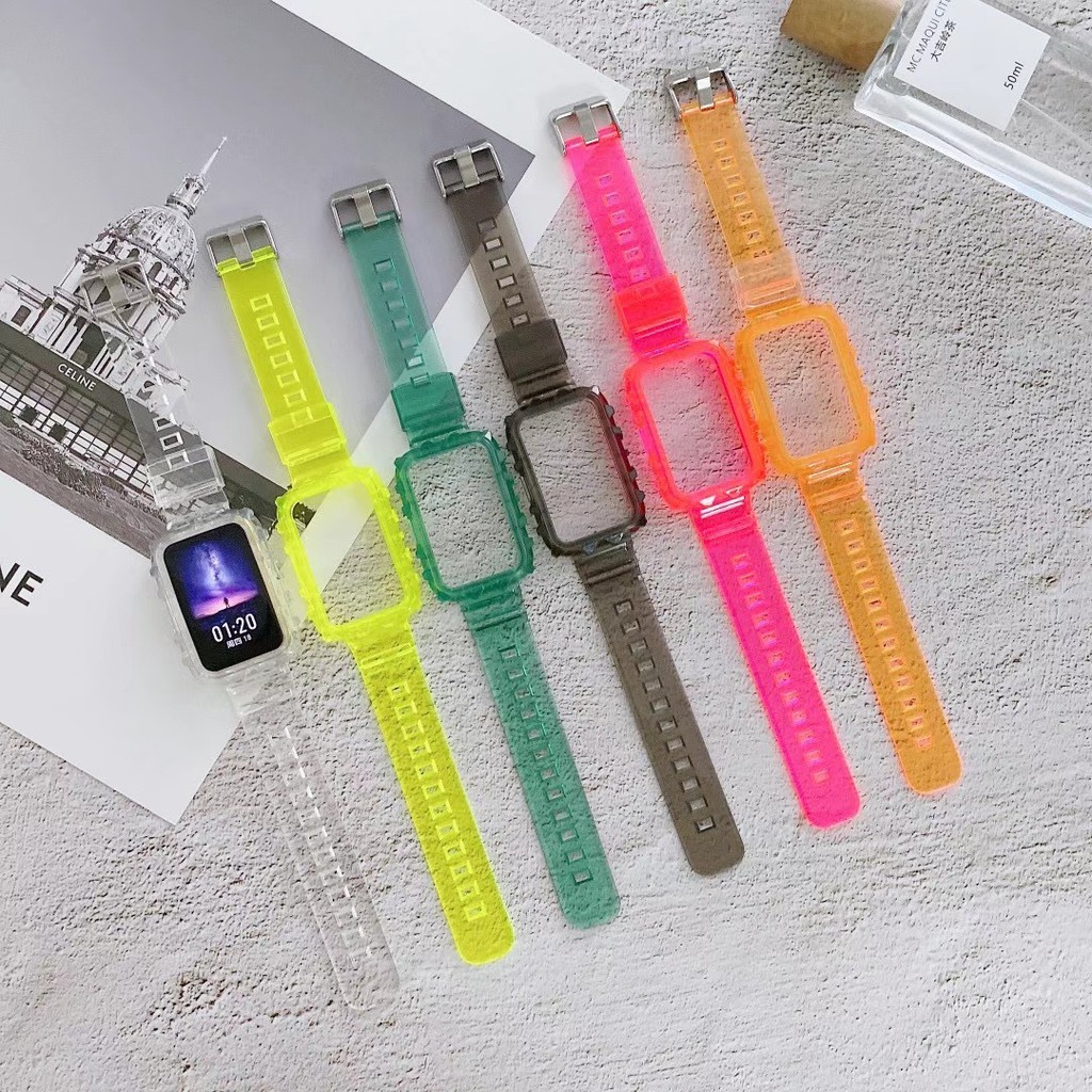 適用華為Watch Fit 錶帶 華為fit 一體錶帶 矽膠錶帶 Huawei Watch Fit 運動透氣腕帶