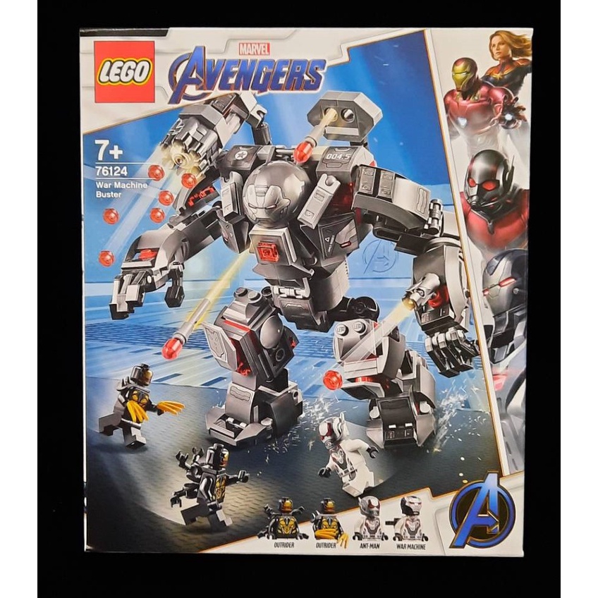 (STH)2019年 LEGO 樂高 漫威英雄-Marvel-War Machine Buster  戰爭機器76124