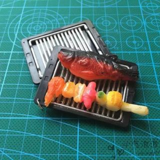 捷運江翠站👑現貨👑迷你塑膠小烤盤單個☆擺件