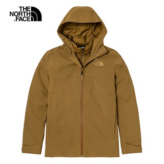 The North Face 男 防水透氣三合一兩件式夾克 黃 NF0A4N9T173【GO WILD】