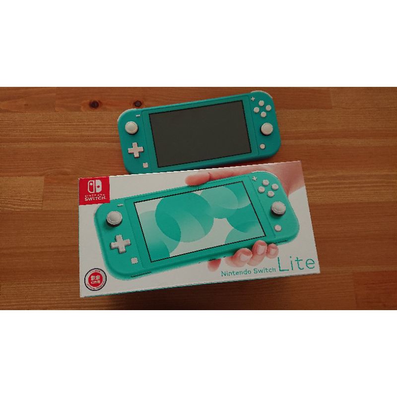 Nintendo Switch Lite 藍綠色主機 九成新