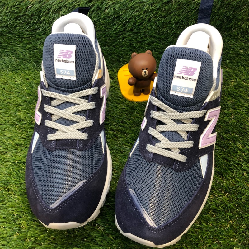 ［喬比熊］New Balance 574男女款運動休閒鞋（藍色）