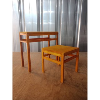 🎉泓展工藝坊🎉-簡易版模型頂下桌 模型頂下桌 迷你頂下桌 模型神桌 迷你神桌 小神桌 廟會模型 陣頭模型 文創工藝