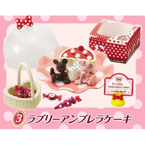 【全新】食玩 盒玩 re-ment rement 絕版 迪士尼 米妮蛋糕店 米妮最愛蛋糕店 3號