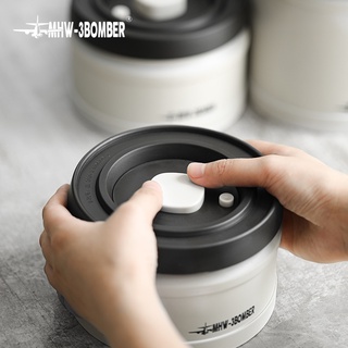 (可抽氣 雙專利認證) MHW-3BOMBER 轟炸機 可抽氣密封罐 咖啡豆粉茶葉保存罐 多用途密封罐 低氧空間鎖住新鮮