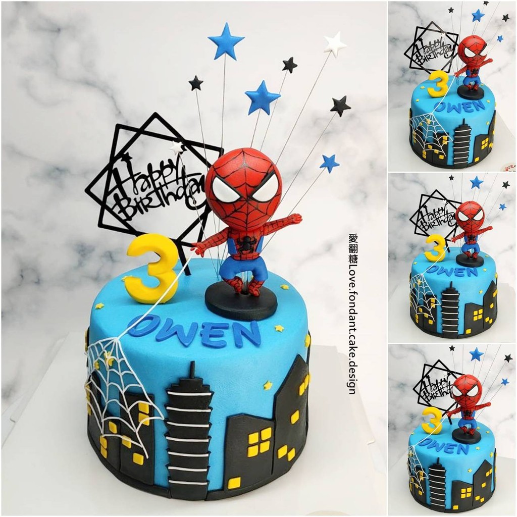 Cakestory 蛋糕物語: 蜘蛛俠蛋糕 spiderman cake