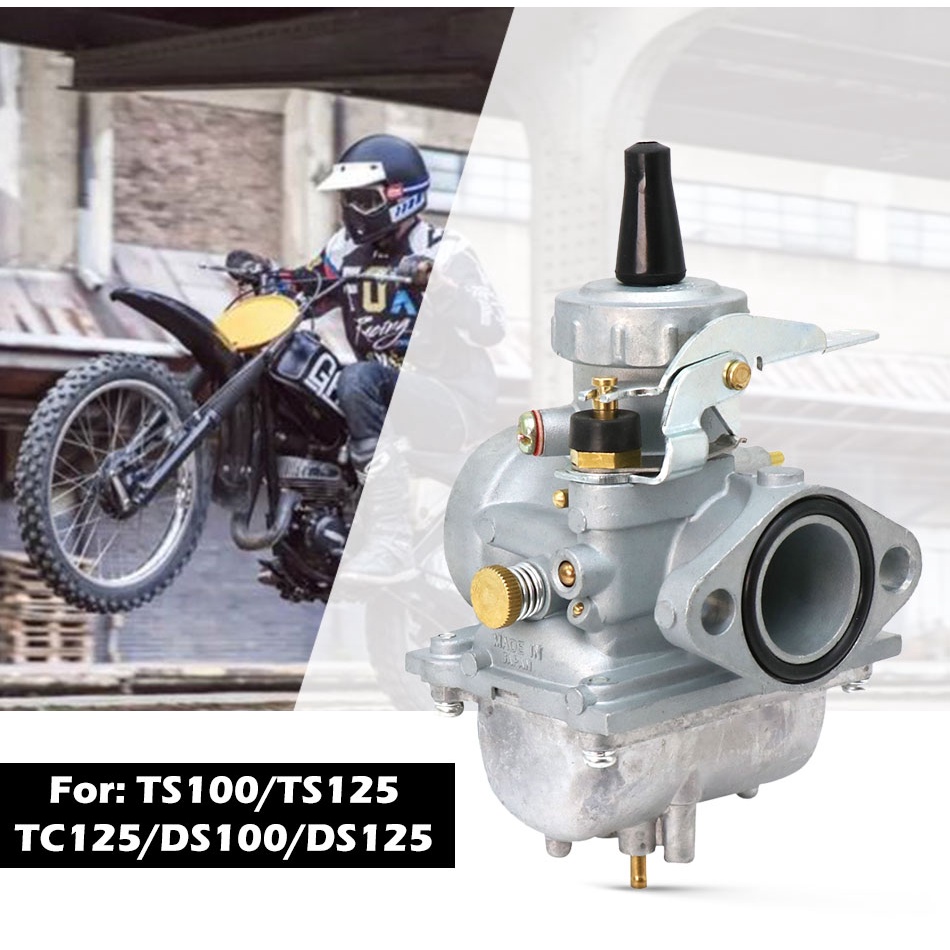 SUZUKI 25mm 摩托車進氣化油器適用於鈴木 TS125 TS125N TC125 DS125 TS100 DS1