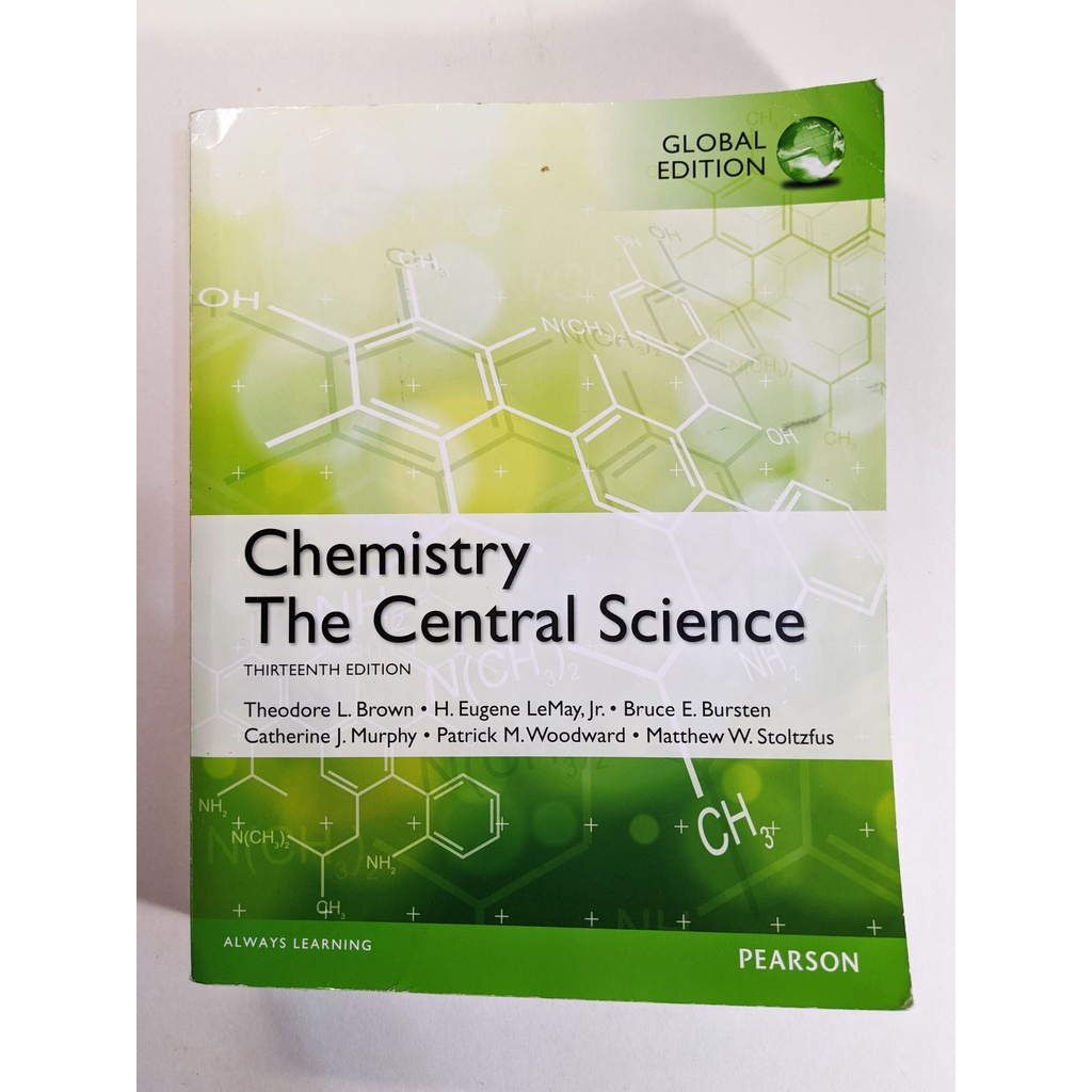 [二手] Chemistry: The Central Science 13/e Brown Pearson 普通化學
