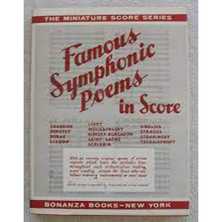 【學興書局】(老譜) Famous Symphonic Poems in Score