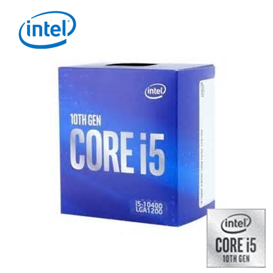 Intel i5-10400【6核/12緒】2.9GHz(↑4.3GHz)/12M/UHD630/65W【代理盒】